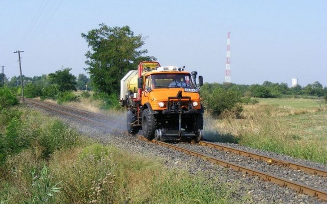 Tájékoztató MÁV területeken vasútvonal hálózatain végzett vegyszeres gyomirtásról