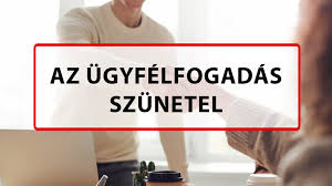 Változás az ügyfélfogadási rendben