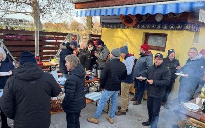 Újévköszöntés a Balaton partján