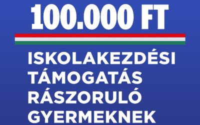 Iskolakezdési támogatás
